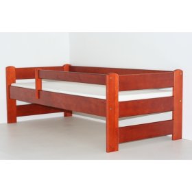 Children's Bed with Safety Rail - Cherry, Ourbaby®