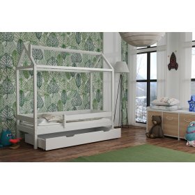 Children's bed house Paul - white, Ourbaby®