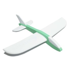Throwing plane FLY-POP - green, VYLEN