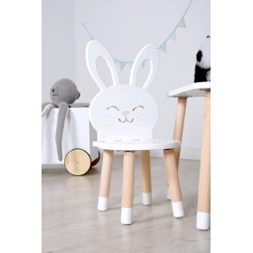 Children's chair - Rabbit - white, Ourbaby®