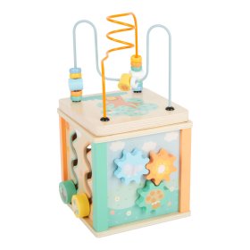 Small Foot Motor cube in pastel colors, small foot