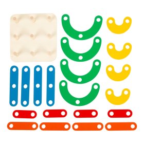 Small Foot Puzzle game Letters and numbers, small foot