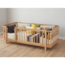 Children's Montessori beech bed Kate, Ourbaby®