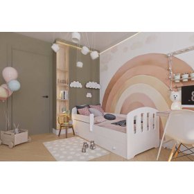 Children's bed FELIX 160x80 cm - white