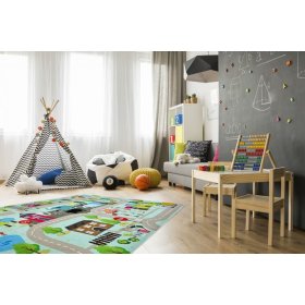 Children's carpet - Happy city, VOPI kids