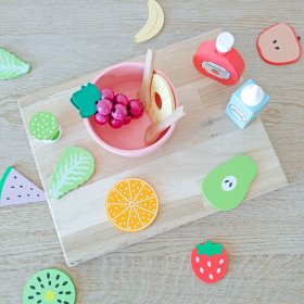 Wooden food - cutting - Fresh fruit salad, Ourbaby®