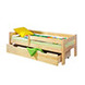 Children beds with guardrail