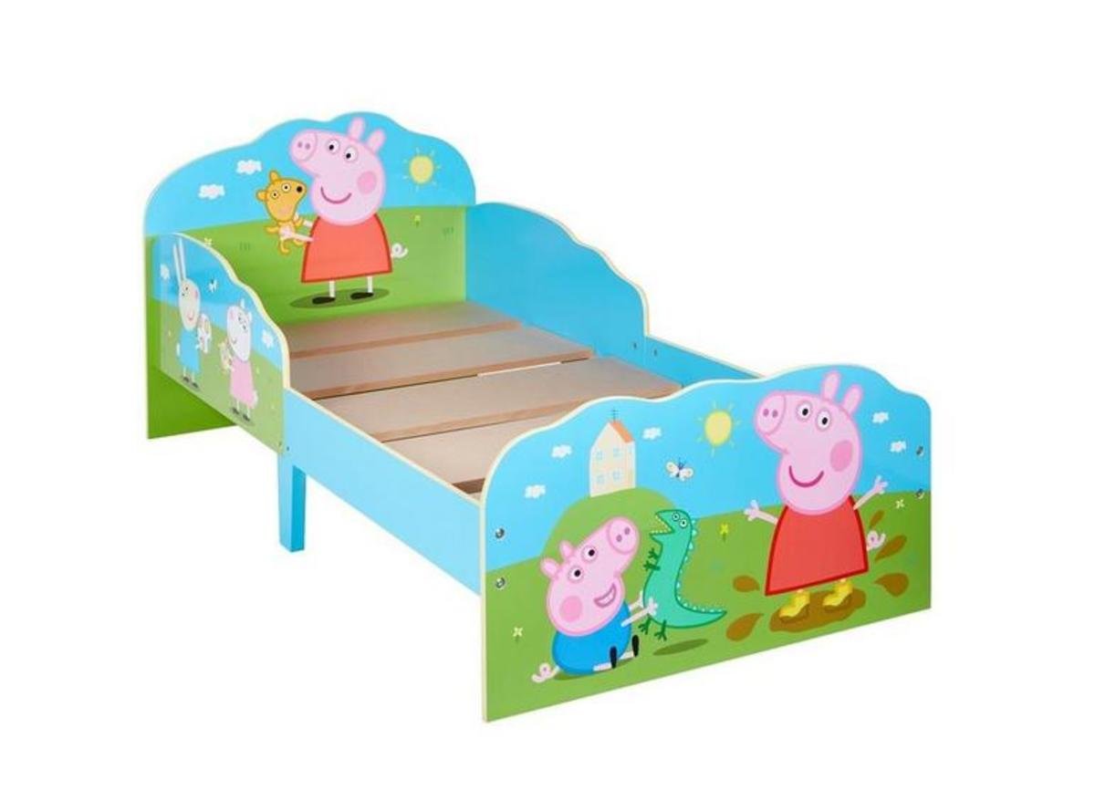 Children bed Peppa Pig with storage boxes banaby.eu