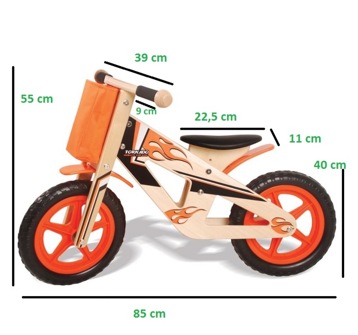 Wooden bike sales toy