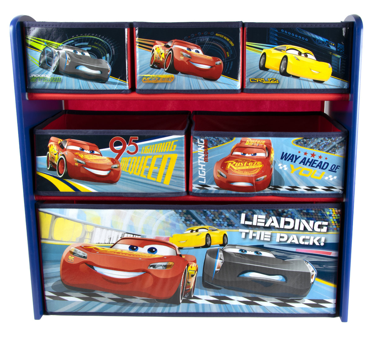Lightning mcqueen clearance toy storage