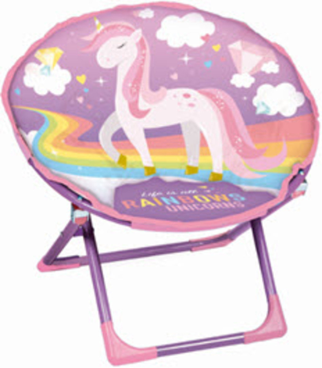 unicorn folding chair