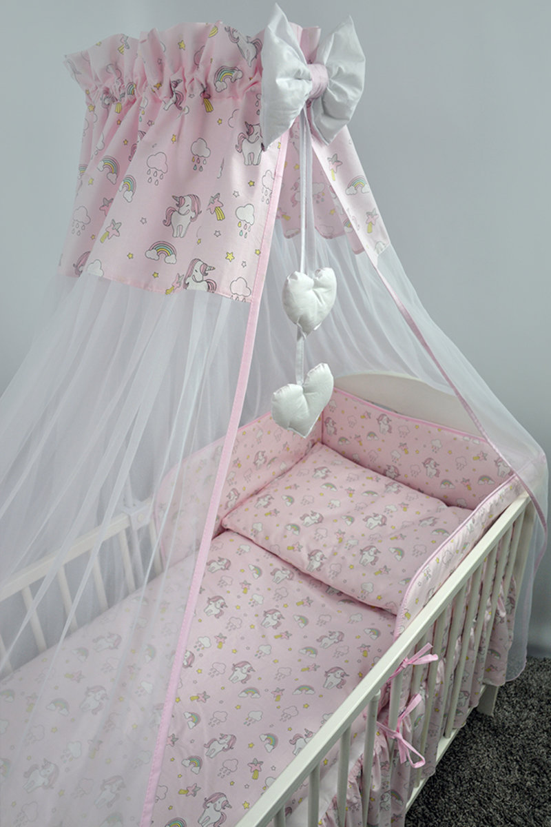 Pink deals cot canopy