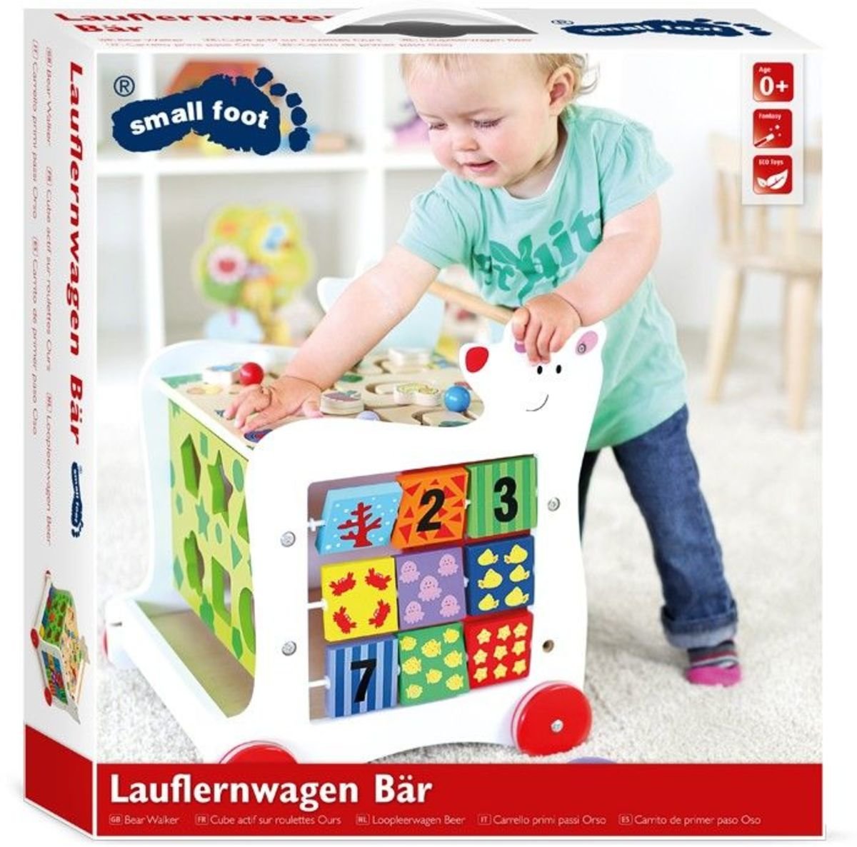 Educational toy Teddy bear walker 4in1 banaby.eu