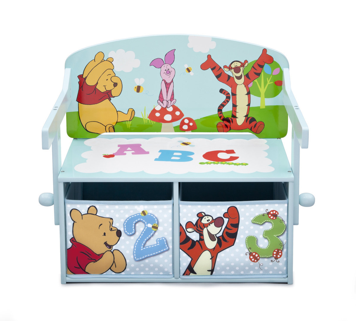 Kids Bench With Storage Space Winnie The Pooh Banaby Eu