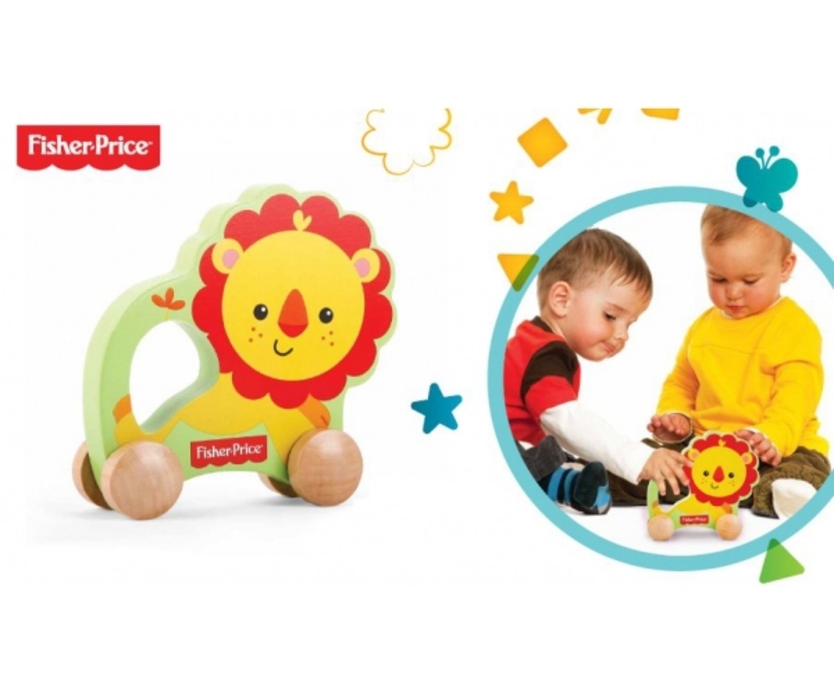 fisher price roller lion