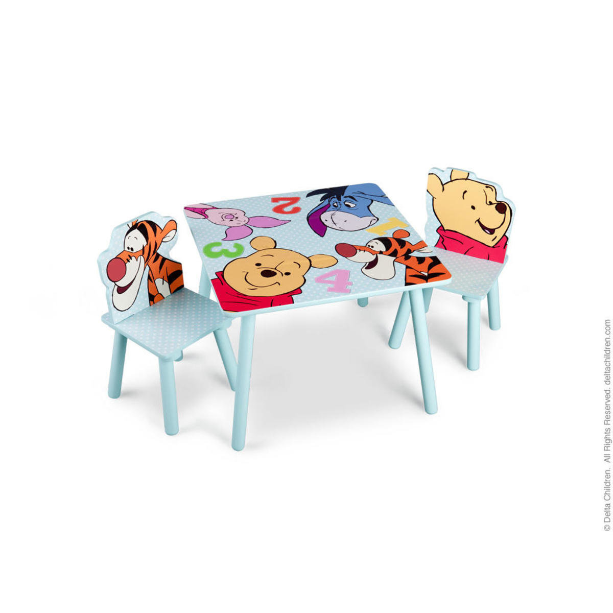 Winnie the shop pooh kids table