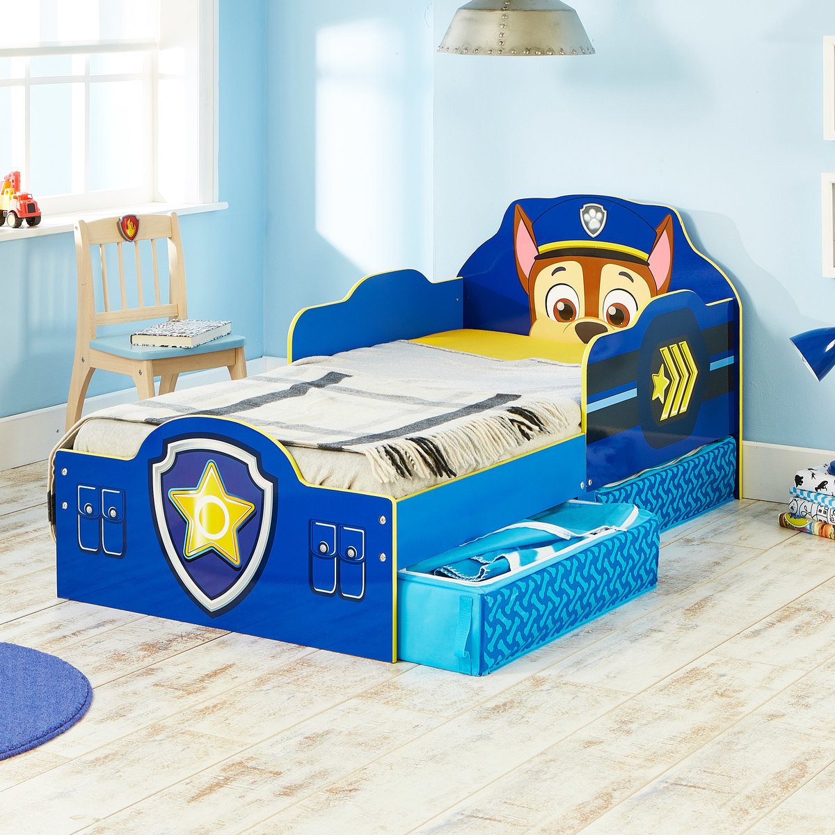 paw patrol bed with storage