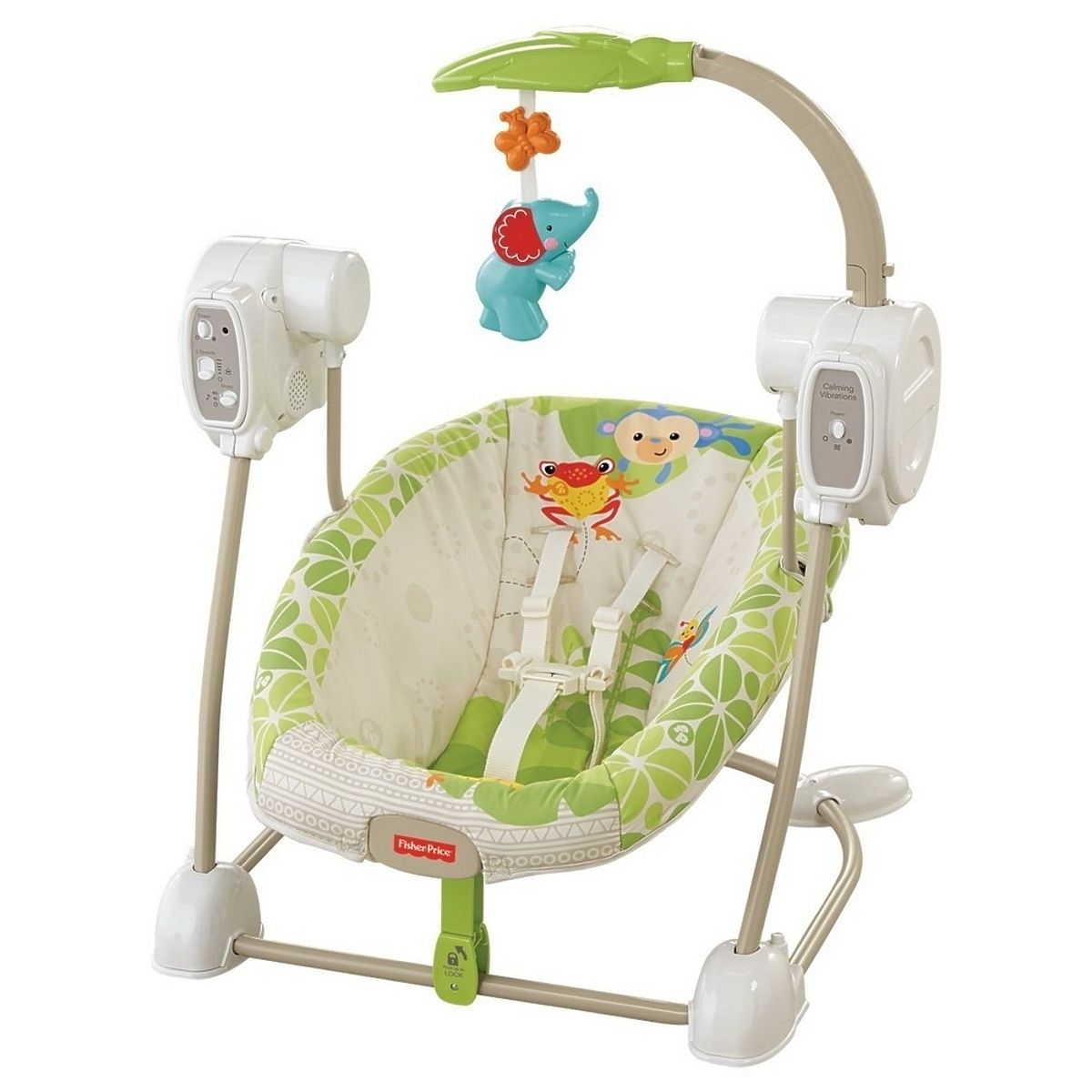 Fisher price swing sale top