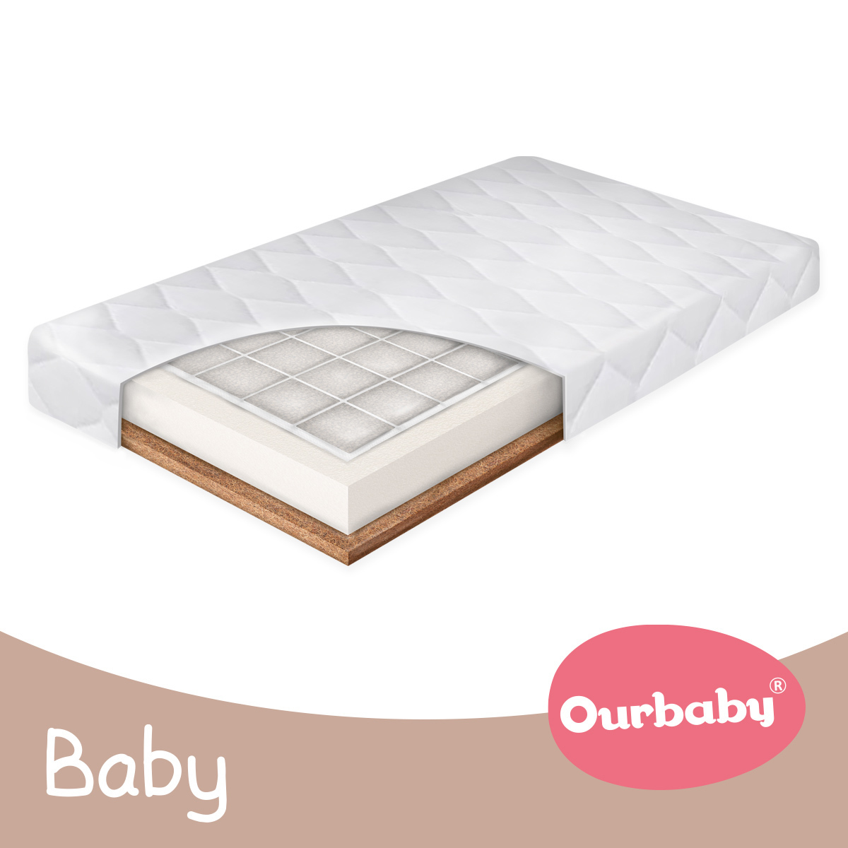 Baby mattress on sale 140 x 70