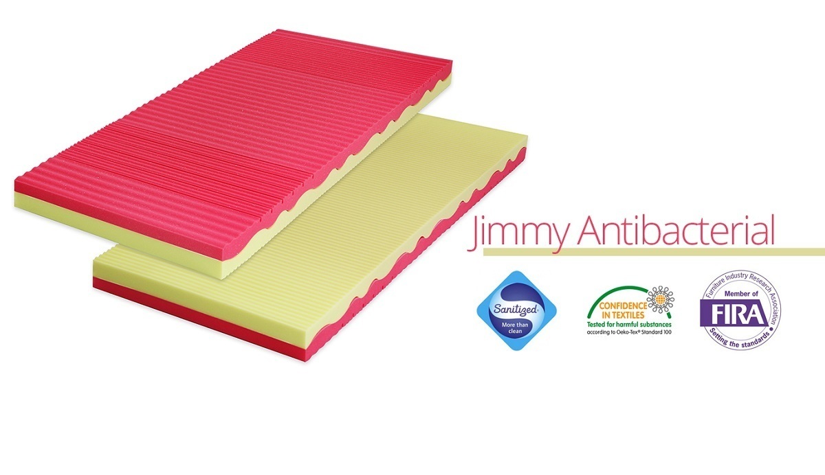 180 x 80 cm Jimmy Antibacterial Children's Mattress banaby.eu