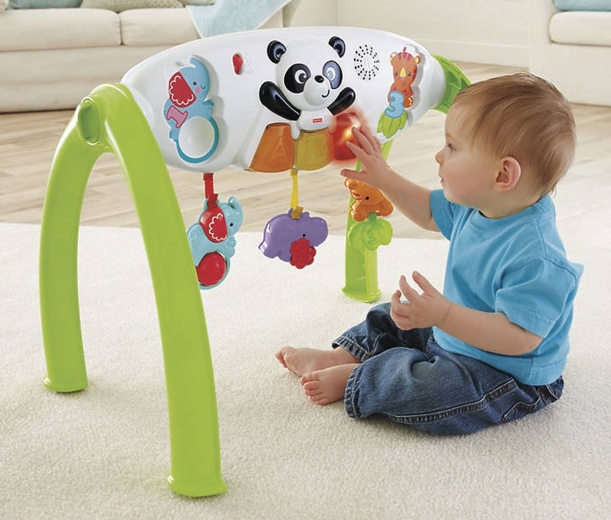 Fisher price grow with me gym deals