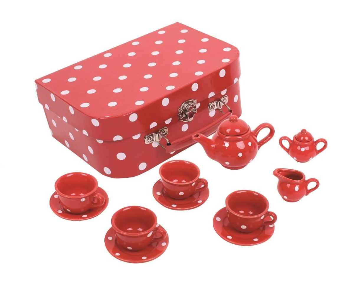 Ladybug ceramic tea set - banaby.eu