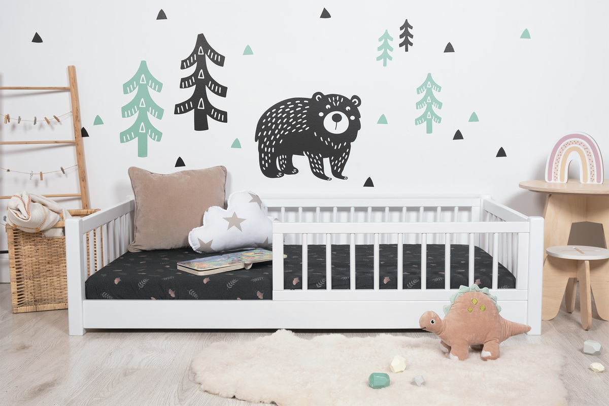 Baby hot sale low bed
