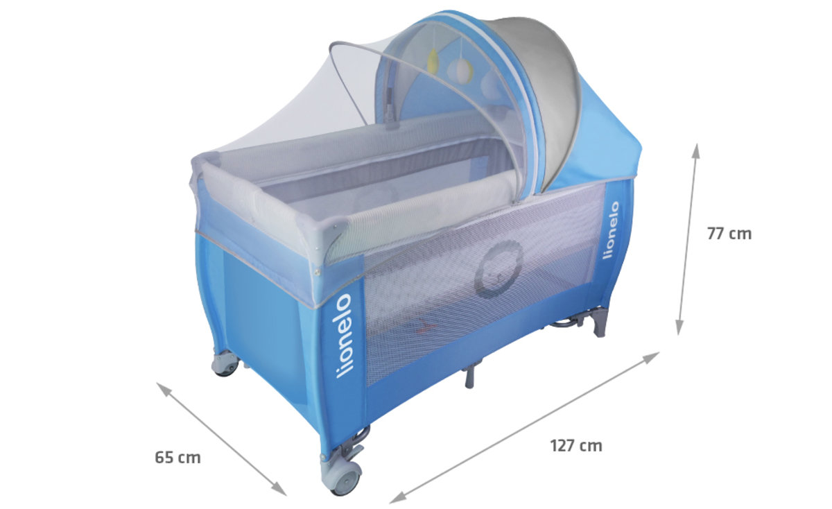 lionelo sven plus travel bed