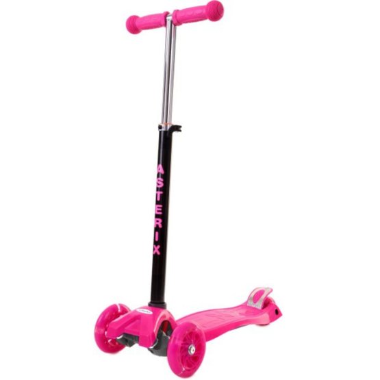 Children tříkolová scooter Asterix - pink