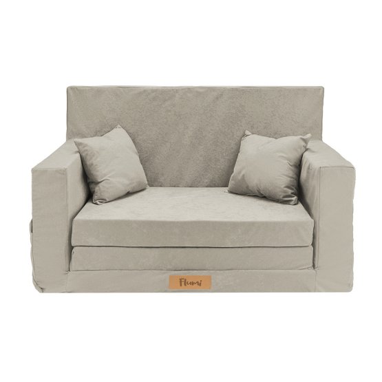 Children's sofa bed Classic - Light grey