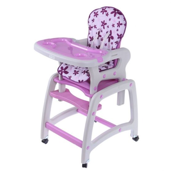Children dining small chair 2v1 - purple