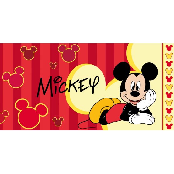 Children towel speckled Mickey