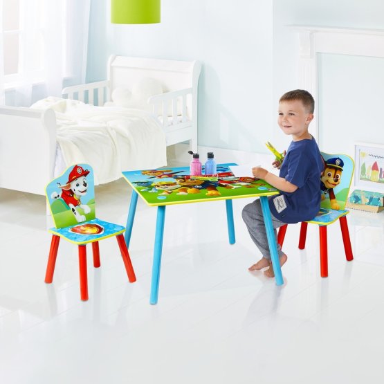 Children table with chairs Paw Patrol