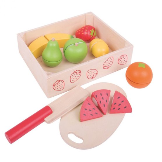 Container with fruit to children's kitchens