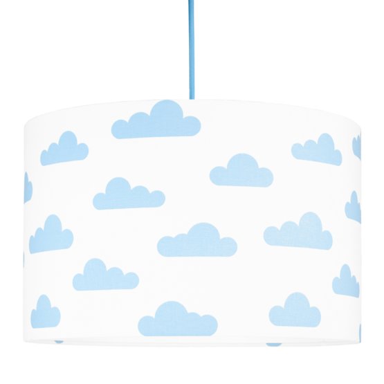 Textile hanging lamp Clouds - white