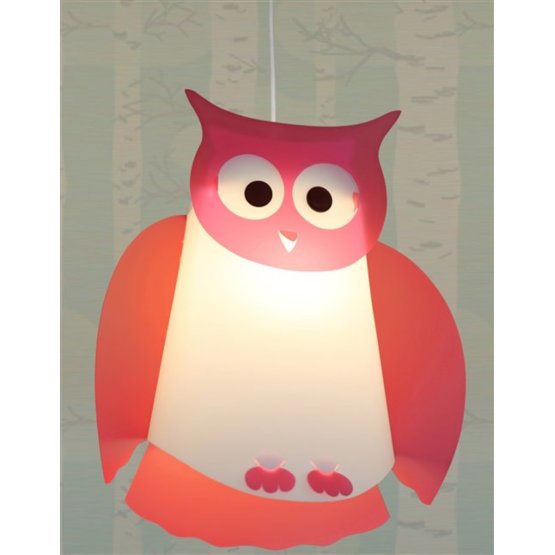Children's lamp owl- different colors