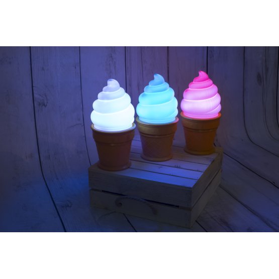 Children's LED lamp Ice cream - different colors