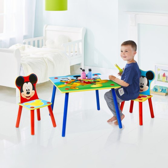 Children table with chairs Mickey Mouse