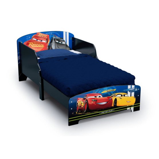 Children wooden bed Cars 2