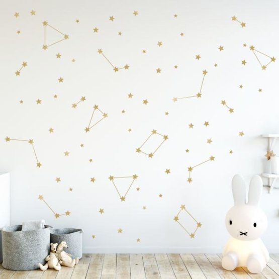 Wall stickers - GOLDEN STARS