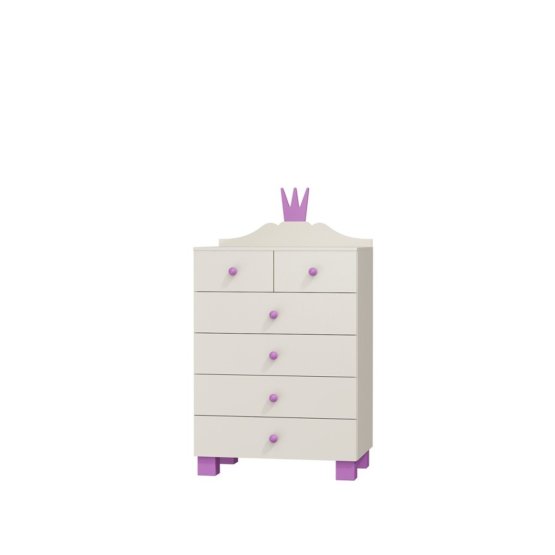 Chest of Drawers CROWN 6 drawer