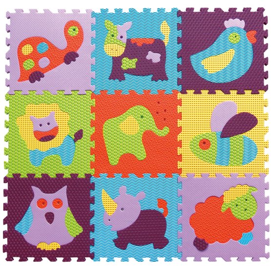 Foam puzzle - cheerful ZOO