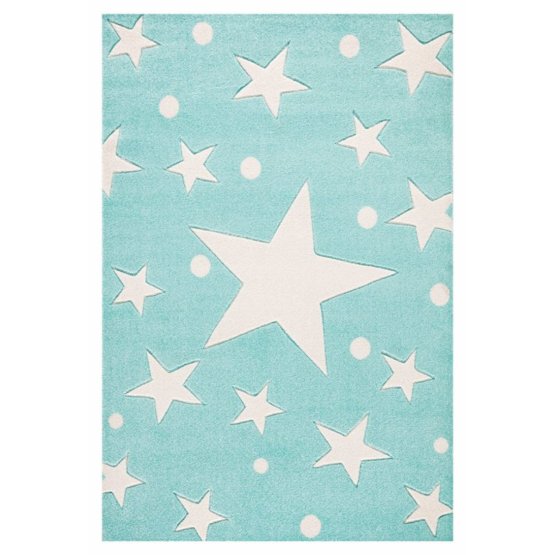 Children's rug STARS mint