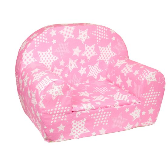 Children armchair Stars - pink