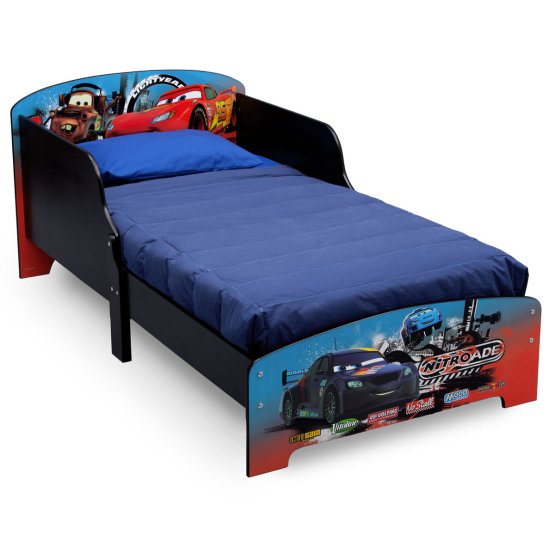 Children wooden bed Cars-Cars 2