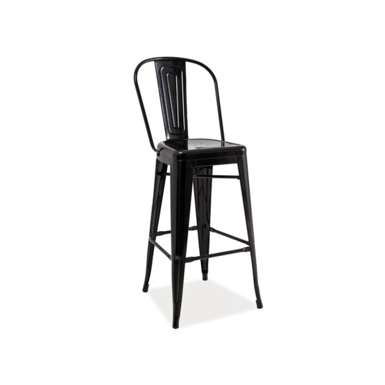 Bar chair  LOFT black