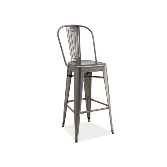 Bar stool LOFT cut steel
