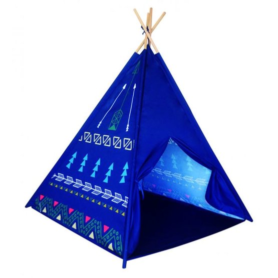 Teepee tent for children - Blue 