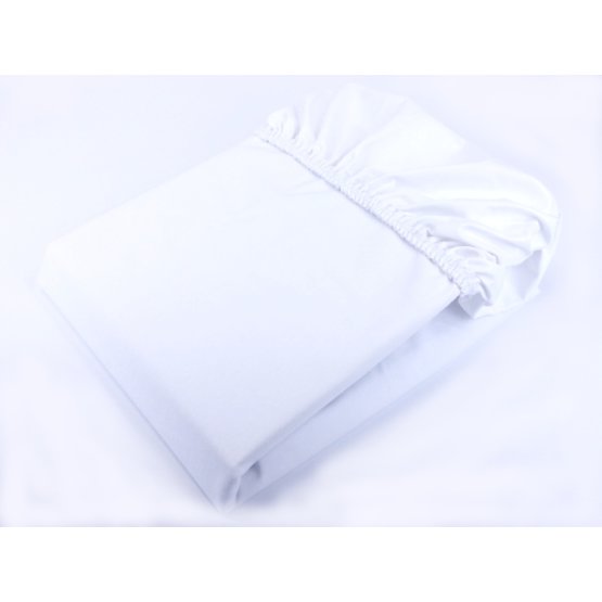 Waterproof cotton sheet - white