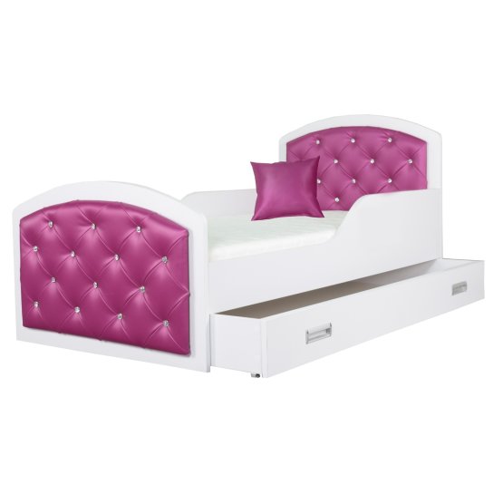 Children's bed QUEEN Pink 160x80 cm